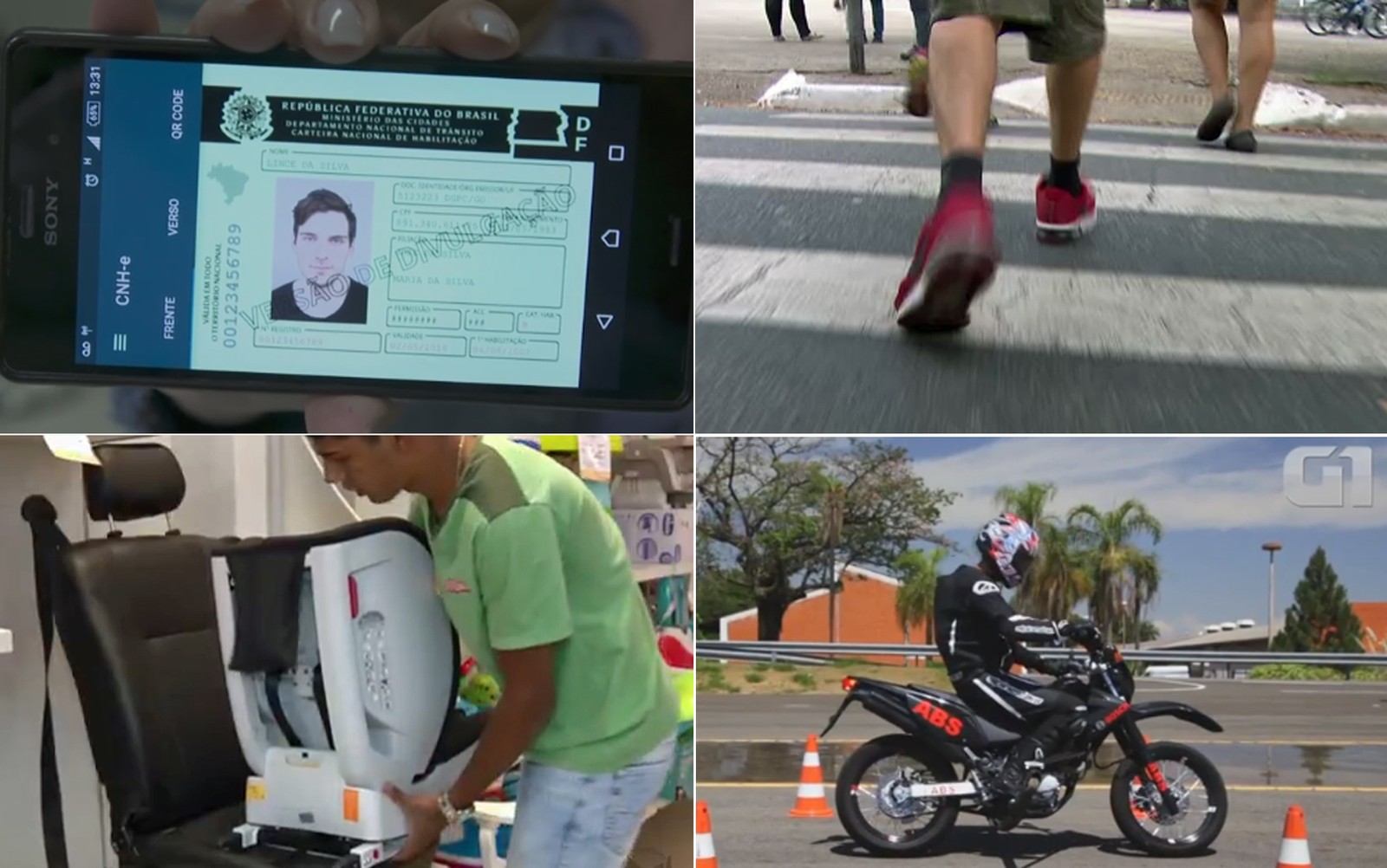 Multa para pedestre e documentos digitais: veja o que muda na lei de trânsito em 2018
